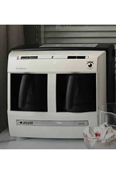 Arçelik K 3190 Telve İkili Kahve Makinesi Beyaz - 1