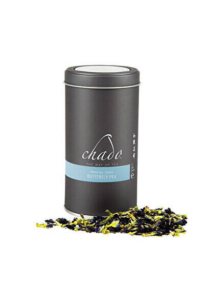 Chado Tea Blue Butterfly Pea Mavi Kelebek Sarmaşığı Limonla Renk Değiştiren Sihirli Mavi Çay 50 gr - 1