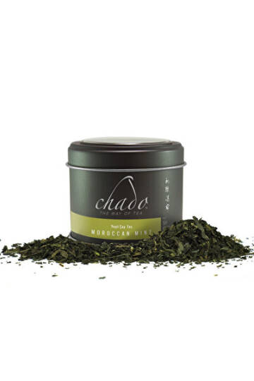 Chado Tea Naneli Fas Çayı Moroccan Mint Yeşil Çay ve Nane Yaprağı Harmanı Ferahlatıcı Fas Çayı 50 gr - 1