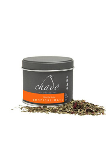 Chado Tea Tropical Mate Ananas Parçacıklı ve Peygamber Çiçeği Harmanı Brezilya Yerba Mate Çayı 50 gr - 1