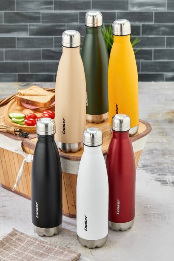 COOKER 0.50 LT RENKLİ ŞİŞE ÇELİK TERMOS (24) - 2