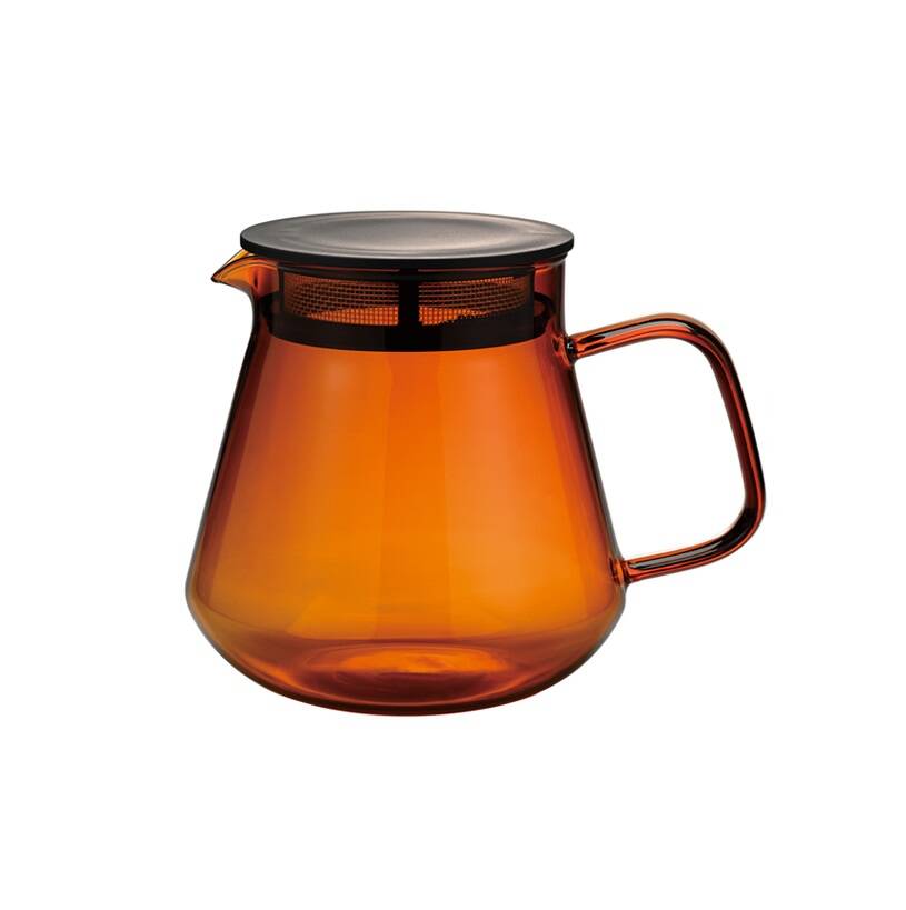 Hario COLORS Tea & Coffee Servis Sürahisi (600 ml) – Amber - 1