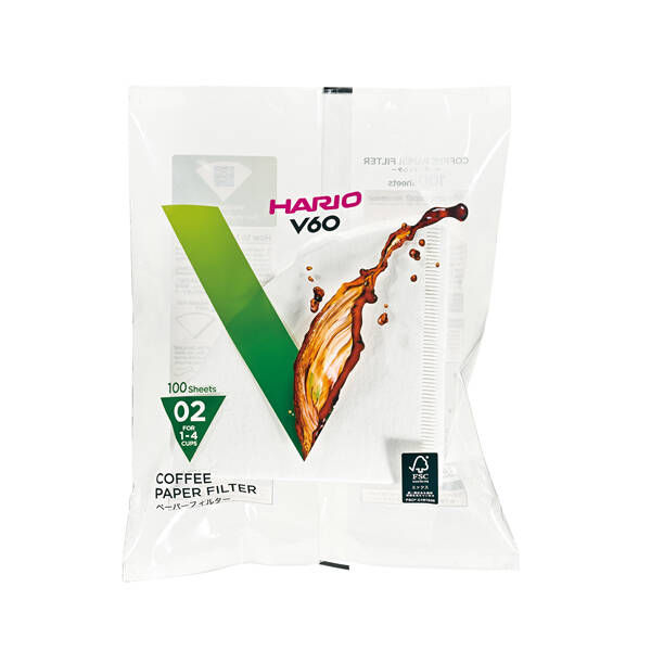 Hario V60 02 Dripper Filtresi (100 adet) - 1