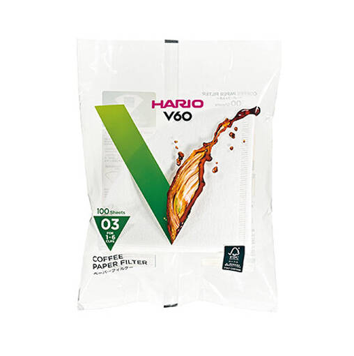 Hario V60 03 Dripper Filtresi (100 adet) - 1