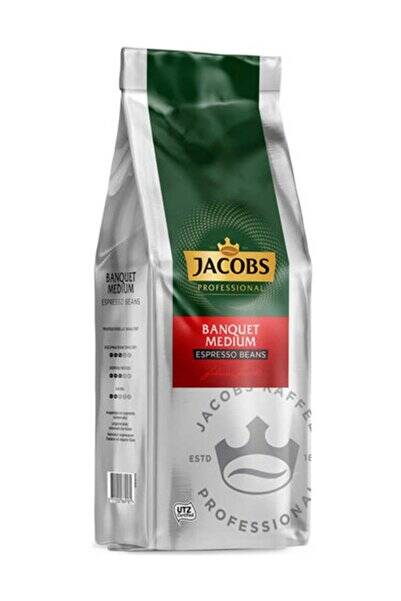 Jacobs Banquet Medium Espresso Beans Çekirdek Kahve 1 kg - 1