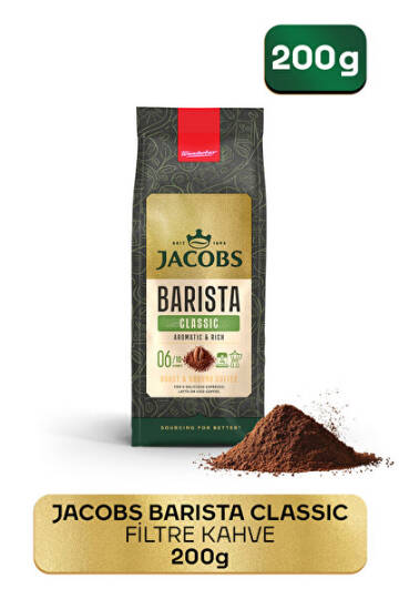 Jacobs Barista Classic Filtre Kahve 200 gr