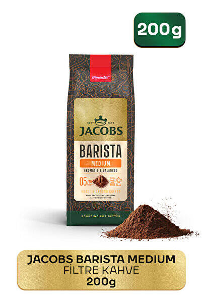 Jacobs Barista Medium Filtre Kahve 200 gr - 1