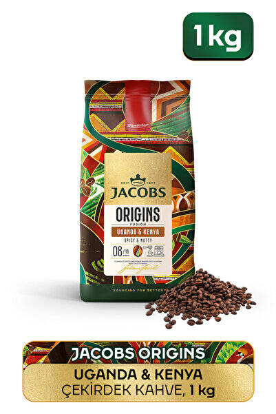 Jacobs Origins Uganda & Kenya Çekirdek Kahve 1 kg - 1