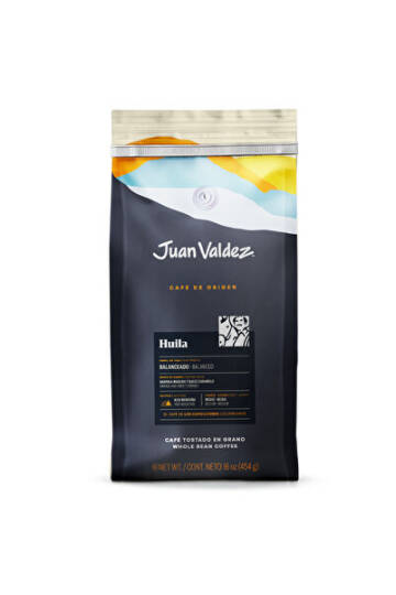 Juan Valdez Huila Çekirdek Kahve 454 gr, Orta Kavrulmuş, Dengeli, Single Origin Kolombiya