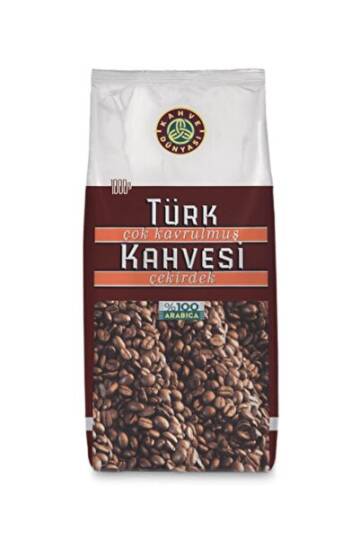 Kahve Dünyası Çok Kavrulmuş Türk Kahvesi Çekirdek 1 kg - 1