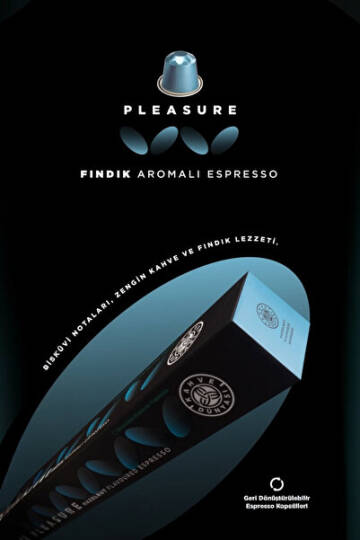 Kahve Dünyası Fındık Aromalı Espresso Kapsül Kahve 10’lu Kutu – Fındıklı Kapsül Kahve Yoğun Espresso Keyfi - 1