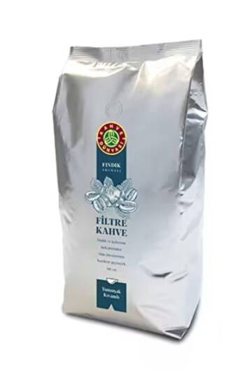 Kahve Dünyası Fındık Aromalı Filtre Kahve Çekirdek 1 kg – Fındık Lezzetli Özel Kahve - 1