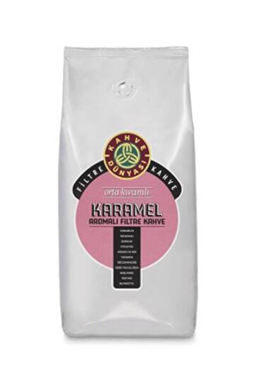 Kahve Dünyası Karamel Aromalı Filtre Kahve Çekirdek 1 kg - 1