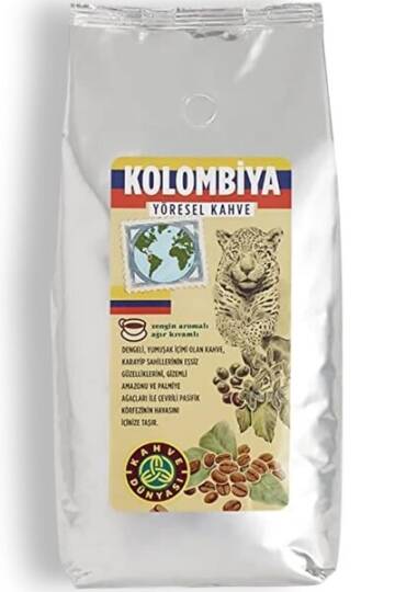 Kahve Dünyası Kolombiya Yöresel Çekirdek Filtre Kahve 1 kg - 1