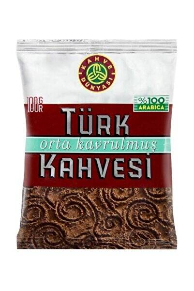 Kahve Dünyası Türk Kahvesi Orta Kavrulmuş 100 gr 1 Adet - 1