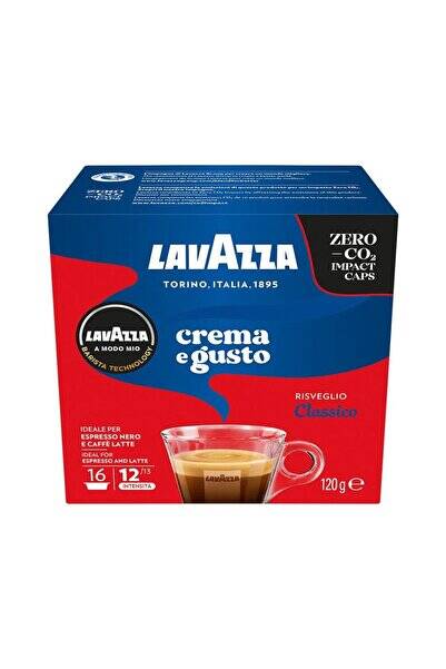 Lavazza A Modo Mio Crema e Gusto Kapsül Kahve 120 gr (Nespresso Uyumlu Değildir) - 1