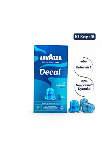 Lavazza Decaf Nespresso Uyumlu Kapsül Kahve 10'lu Paket