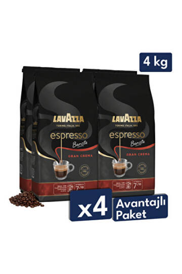 Lavazza Espresso Barista Gran Crema Çekirdek Kahve 4 kg