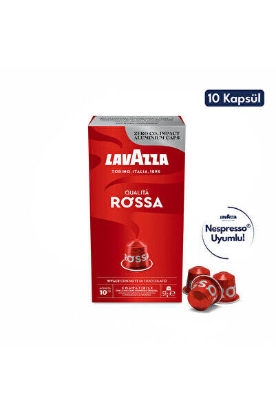 Lavazza Qualita Rossa Nespresso Uyumlu Kapsül Kahve 10'lu Paket - 1
