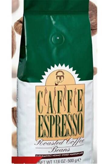 Mehmet Efendi 500 gr Cafe Espresso Çekirdek Roasted Coffee No1 - 1