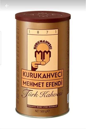 Mehmet Efendi 500 gr Teneke Kutu Türk Kahvesi