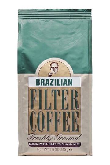 Mehmet Efendi Brazilian Filtre Kahve 250 gr Kurukahveci Mehmet Efendi - 1