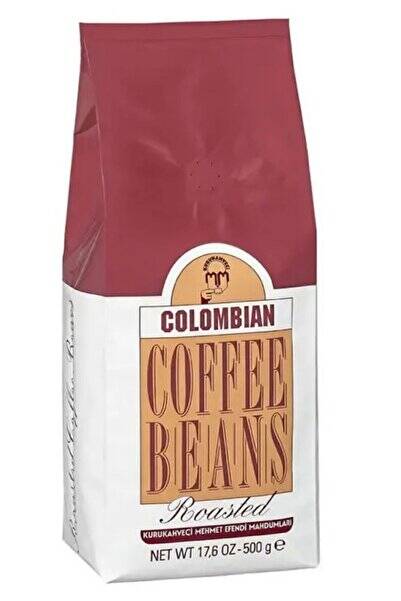 Mehmet Efendi Colombian Çekirdek Kahve 500 gr (Yarım KG) Kurukahveci Mehmet Efendi - 1