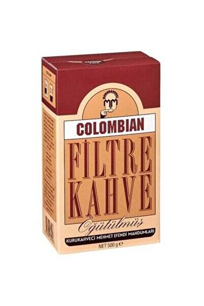 Mehmet Efendi Kuru Kahveci Colombian 500 gr Filtre Kahve Çekirdek - 1