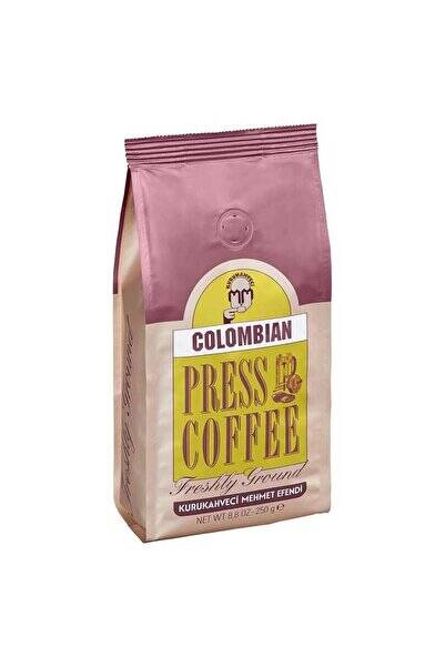 Mehmet Efendi Kurukahveci Colombian Press Pot Filtre Kahve 250 g - 1