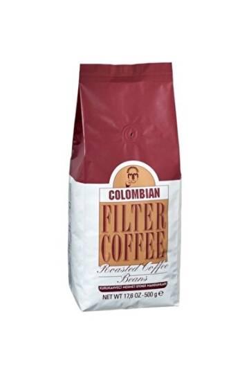Mehmet Efendi Kurukahveci Mehmet Efendi Colombian Filter Caffe Çekirdek 500 gr - 1