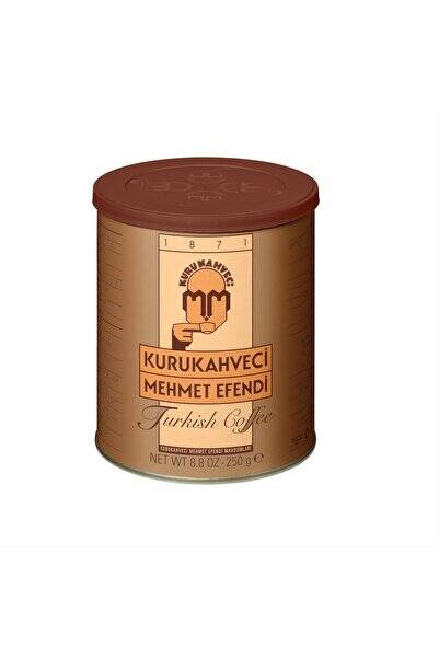 Mehmet Efendi Kurukahveci Mehmet Efendi Türk Kahvesi 250 gr Teneke - 1