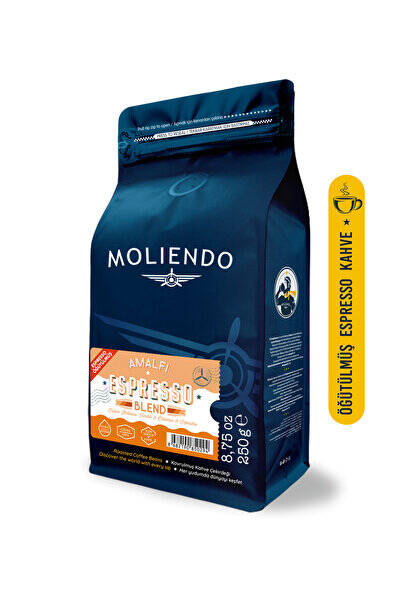 Moliendo Finest Coffee Amalfi Espresso Blend Kahve (Öğütülmüş Espresso Kahve) 250 g - 1