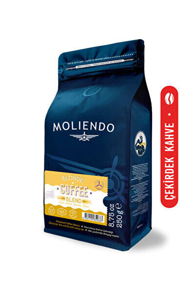 Moliendo Finest Coffee Blonde Coffee Blend Kahve (Çekirdek Kahve) 250 g - 1