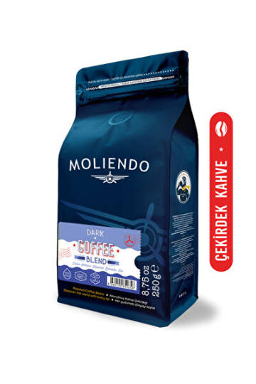 Moliendo Finest Coffee Dark Coffee Blend Kahve (Çekirdek Kahve) 1 kg - 1