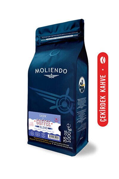 Moliendo Finest Coffee Dark Coffee Blend Kahve (Çekirdek Kahve) 250 g - 1