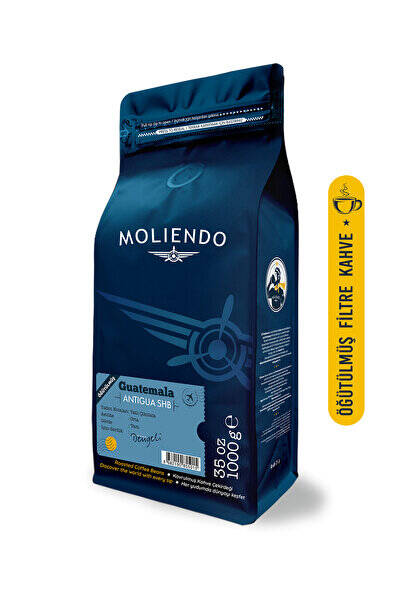 Moliendo Finest Coffee Guatemala Antigua Shb Yöresel Filtre Kahve (Öğütülmüş Filtre Kahve) 1 kg - 1