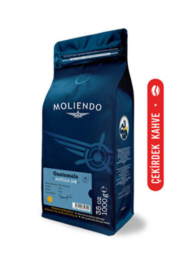 Moliendo Finest Coffee Guatemala Antigua Shb Yöresel Kahve (Çekirdek Kahve) 1 kg