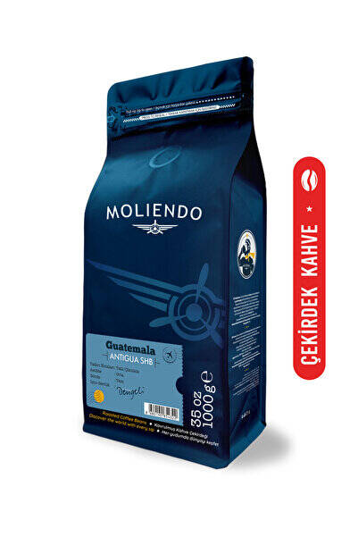 Moliendo Finest Coffee Guatemala Antigua Shb Yöresel Kahve (Çekirdek Kahve) 1 kg - 1