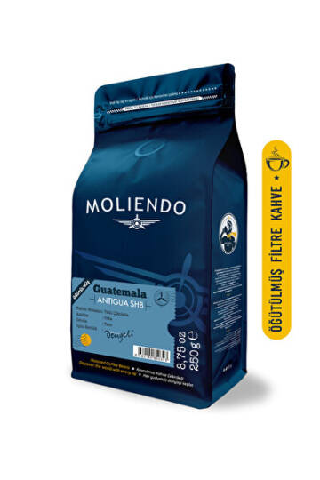 Moliendo Finest Coffee Guatemala Antigua Shb Yöresel Kahve (Öğütülmüş Filtre Kahve) 250 g