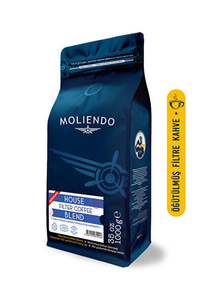 Moliendo Finest Coffee House Blend Filtre Kahve (Öğütülmüş Filtre Kahve) 1 kg - 1