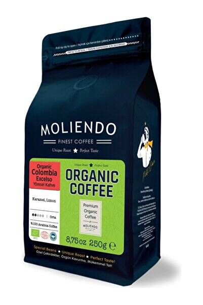 Moliendo Finest Coffee Organik Kahve Colombia Excelso Yöresel - 1