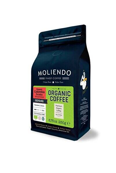 Moliendo Finest Coffee Organik Kahve Colombia Excelso Yöresel Öğütülmüş - 1