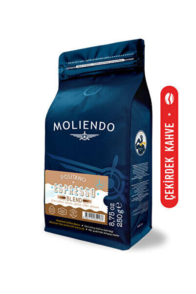 Moliendo Finest Coffee Positano Espresso Blend Kahve (Çekirdek Kahve) 250 g - 1