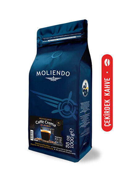 Moliendo Finest Coffee Professional Caffe Crema Classic (Çekirdek Kahve) 1 kg - 1