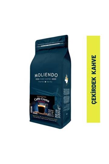 Moliendo Finest Coffee Professional Caffe Crema Strong (Çekirdek Kahve) 1 kg - 1