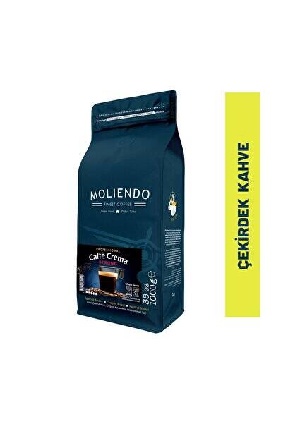 Moliendo Finest Coffee Professional Caffe Crema Strong (Çekirdek Kahve) 1 kg - 1