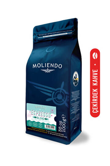 Moliendo Finest Coffee Ravello Espresso Blend Kahve (Çekirdek Kahve) 1 kg - 1