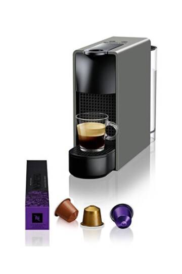 Nespresso C30 Essenza Mini Espresso Kahve Makinesi, Gri - 1