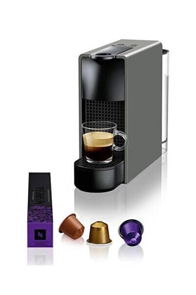 Nespresso C30 Essenza Mini Espresso Kahve Makinesi, Gri - 1