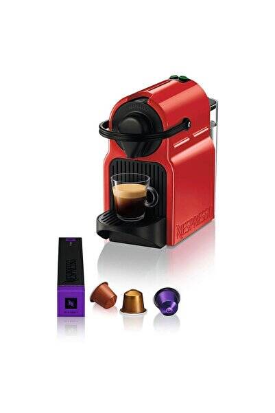 Nespresso C40 Inissia Espresso Kahve Makinesi, Kırmızı - 1